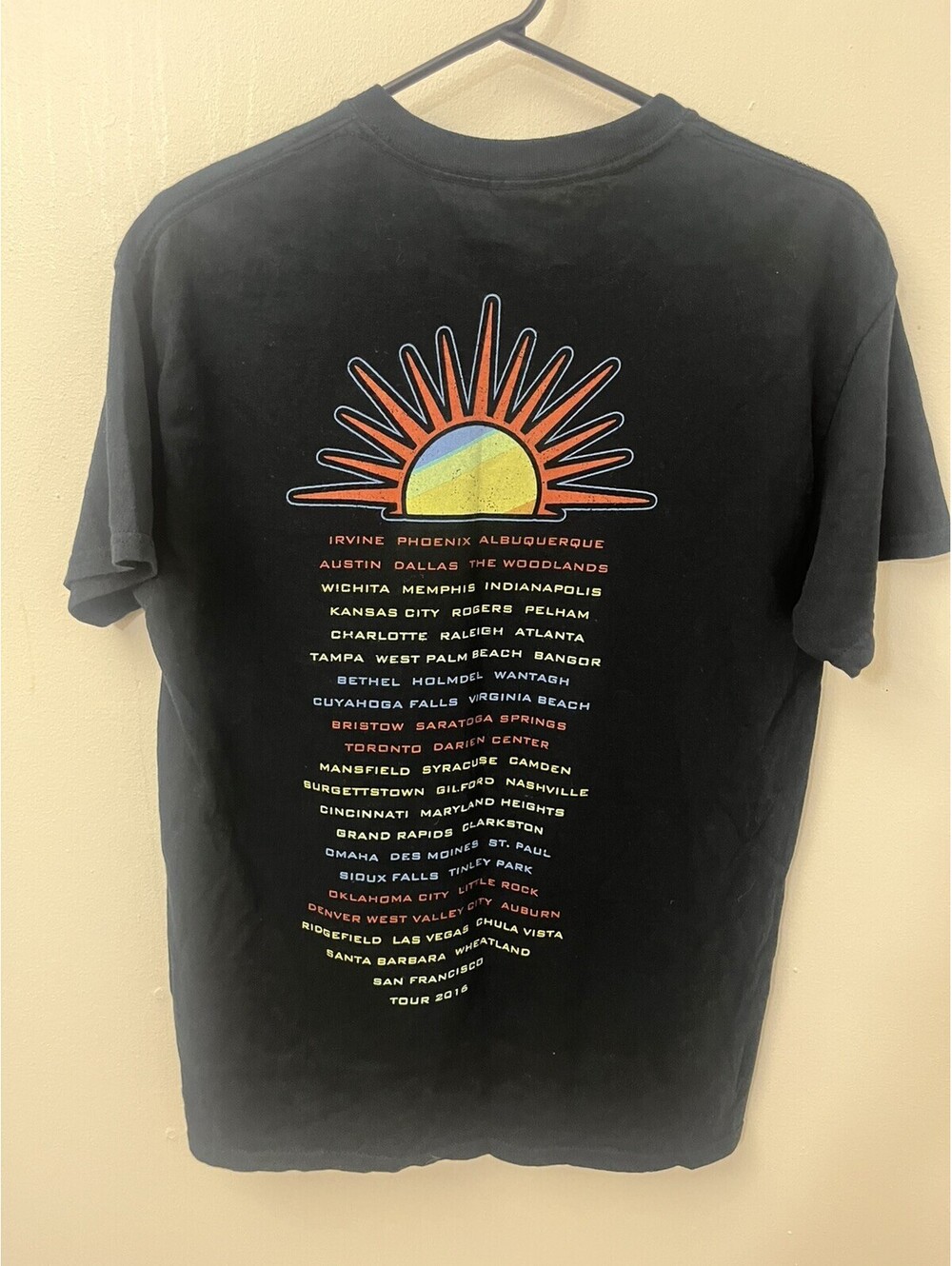 Journey 2016 Medium Tour T Shirt Band Tee (0379) - Picture 3 of 4